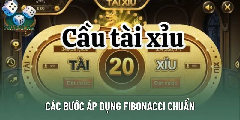 Các bước áp dụng fibonacci chuẩn Các bước áp dụng fibonacci chuẩn