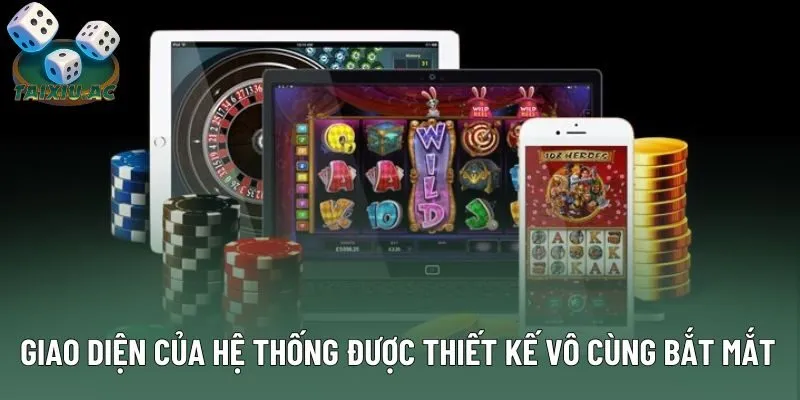 Giao diện của hệ thống được thiết kế vô cùng bắt mắt Giao diện của hệ thống được thiết kế vô cùng bắt mắt