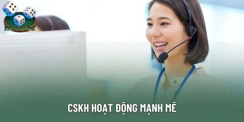 CSKH hoạt động mạnh mẽ CSKH hoạt động mạnh mẽ
