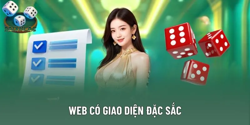 Web có giao diện đặc sắc Web có giao diện đặc sắc