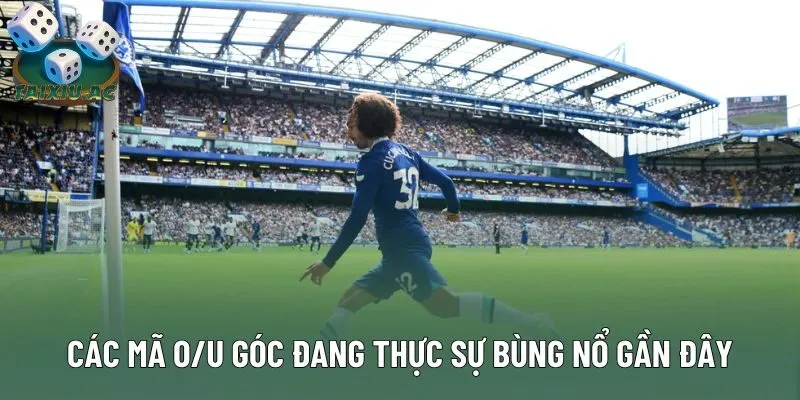 Các mã O/U góc đang thực sự bùng nổ gần đây