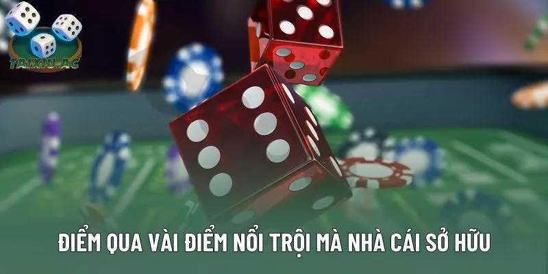 Điểm qua vài điểm nổi trội mà nhà cái sở hữu Điểm qua vài điểm nổi trội mà nhà cái sở hữu